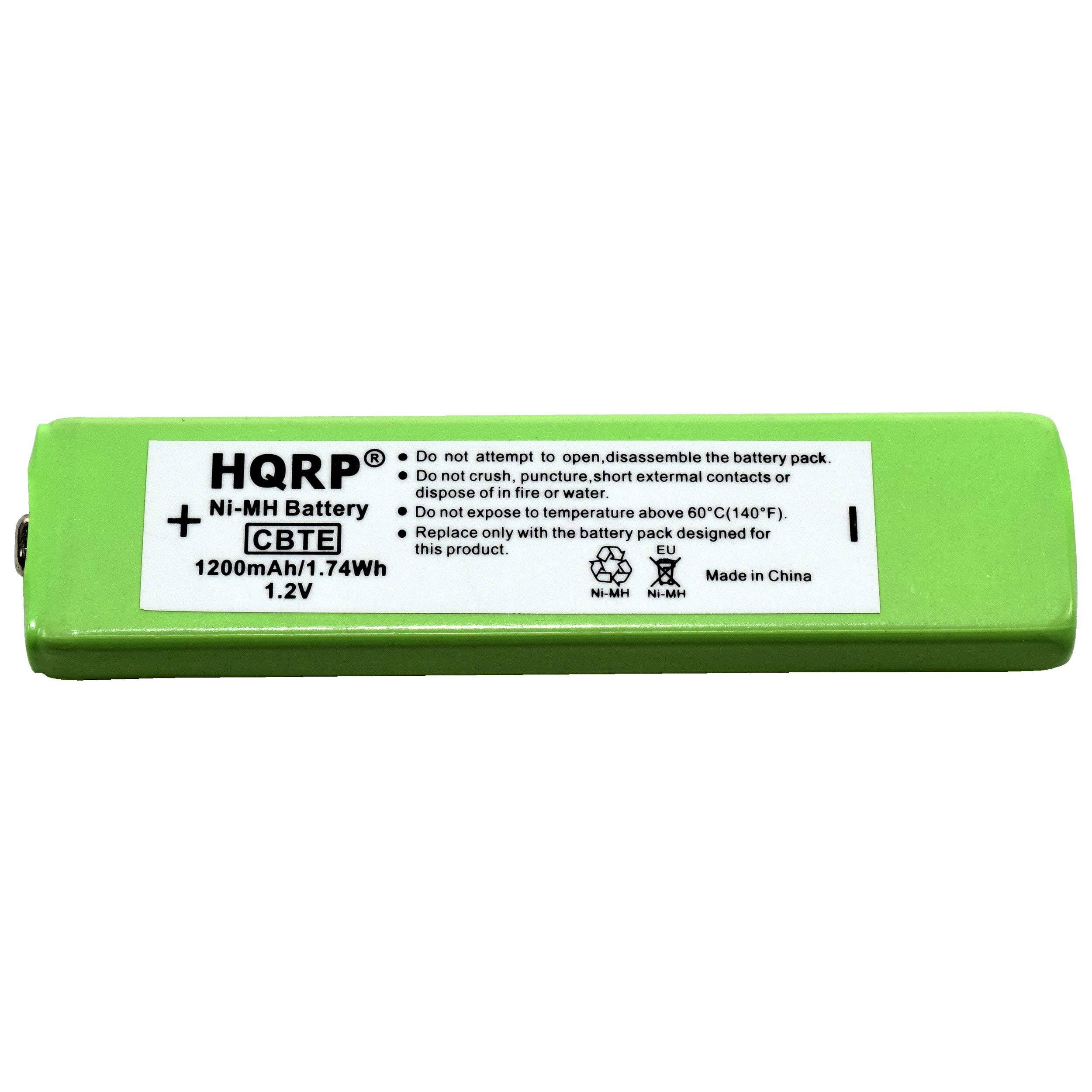 Do not attempt to open, disassemble the battery pack.  
Do not crush, puncture, short external contacts or dispose of in fire or water.  
Do not expose to temperature above 60°C (140°F).  
Replace only with the battery pack designed for this EU product.  
1200mAh/1.74Wh  
Made in China  
1.2V  
Ni-MH  
Ni-MH