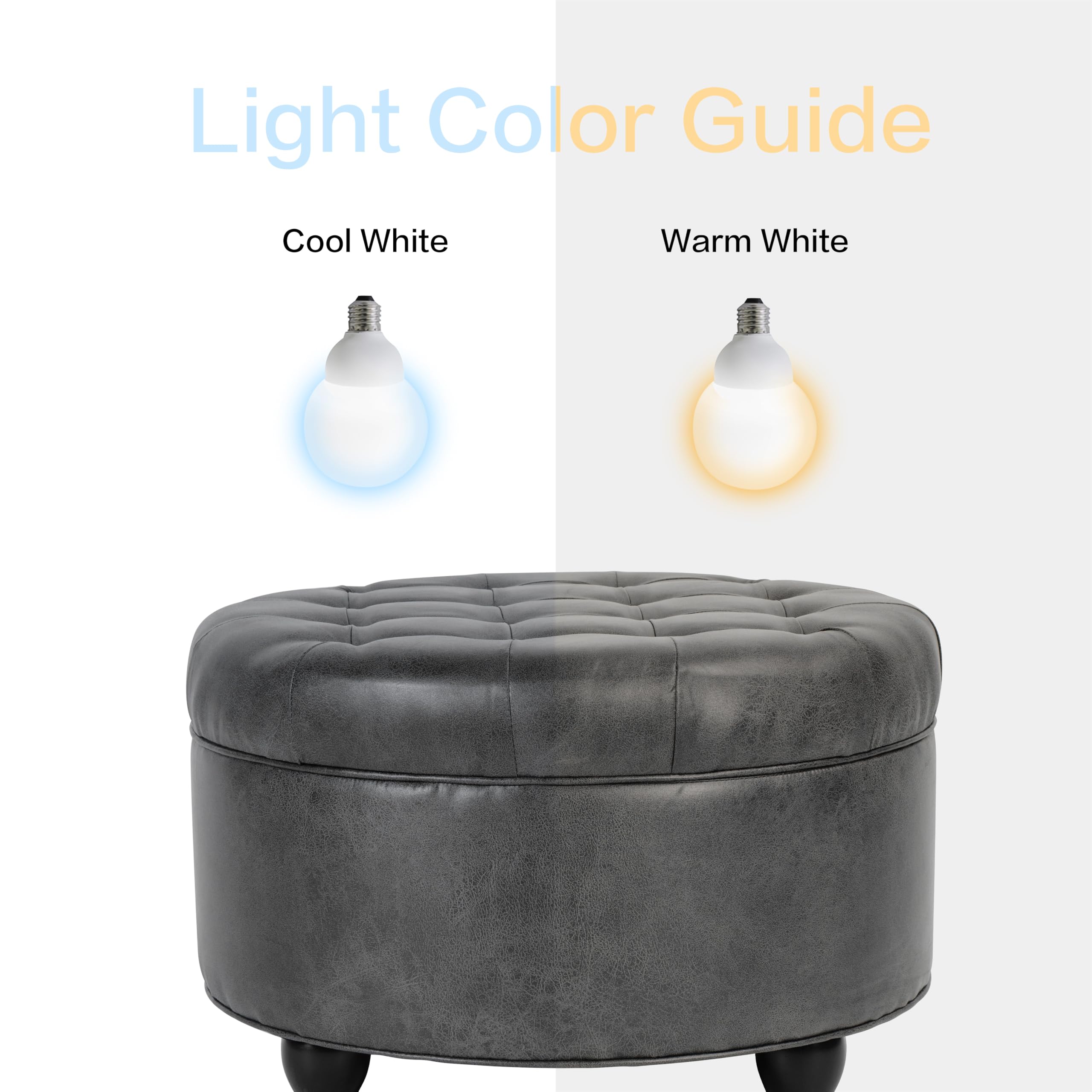 Light Color Guide  
Cool White  
Warm White