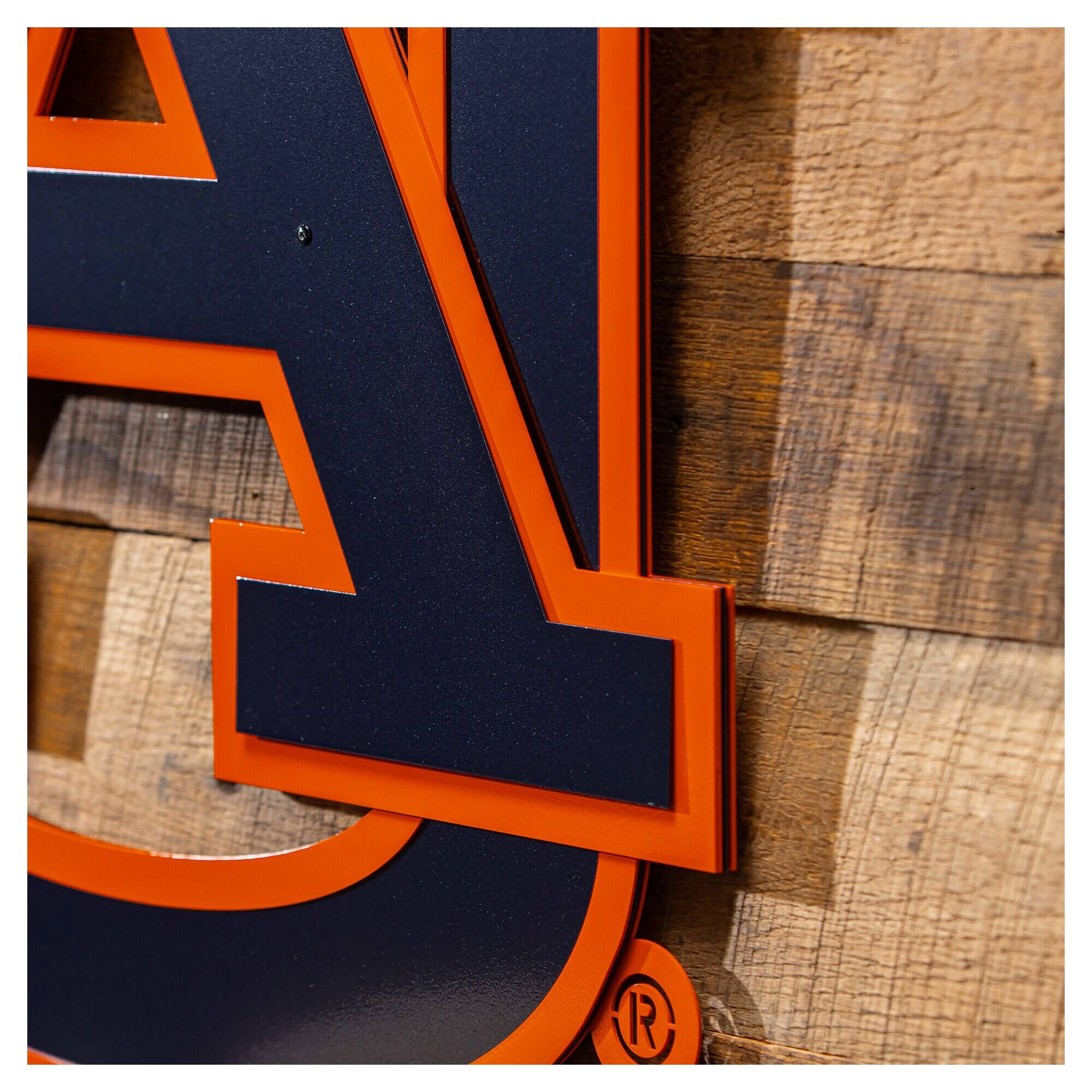 Alt View 2. Evergreen Enterprises - Auburn Tigers 23" Layered Metal Wall Art Sign - Multicolor.