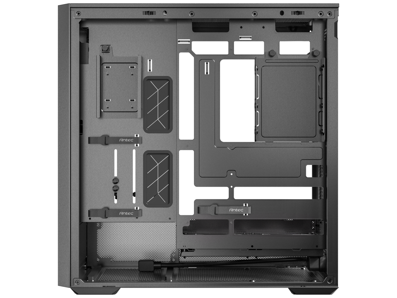 Antec FLUX Rear, 5 PWM Fans, F LUX Platform, Wood Accents