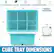 -40-450 DEGREES F
BPA FREE
FREEZER FRIENDLY
DISHWASHER FRIENDLY
PRODUCT DIMENSIONS
7 in
5 in
2 in
CUBE TRAY DIMENSIONS
2 in
ZULAY KITCHEN
EST 2015