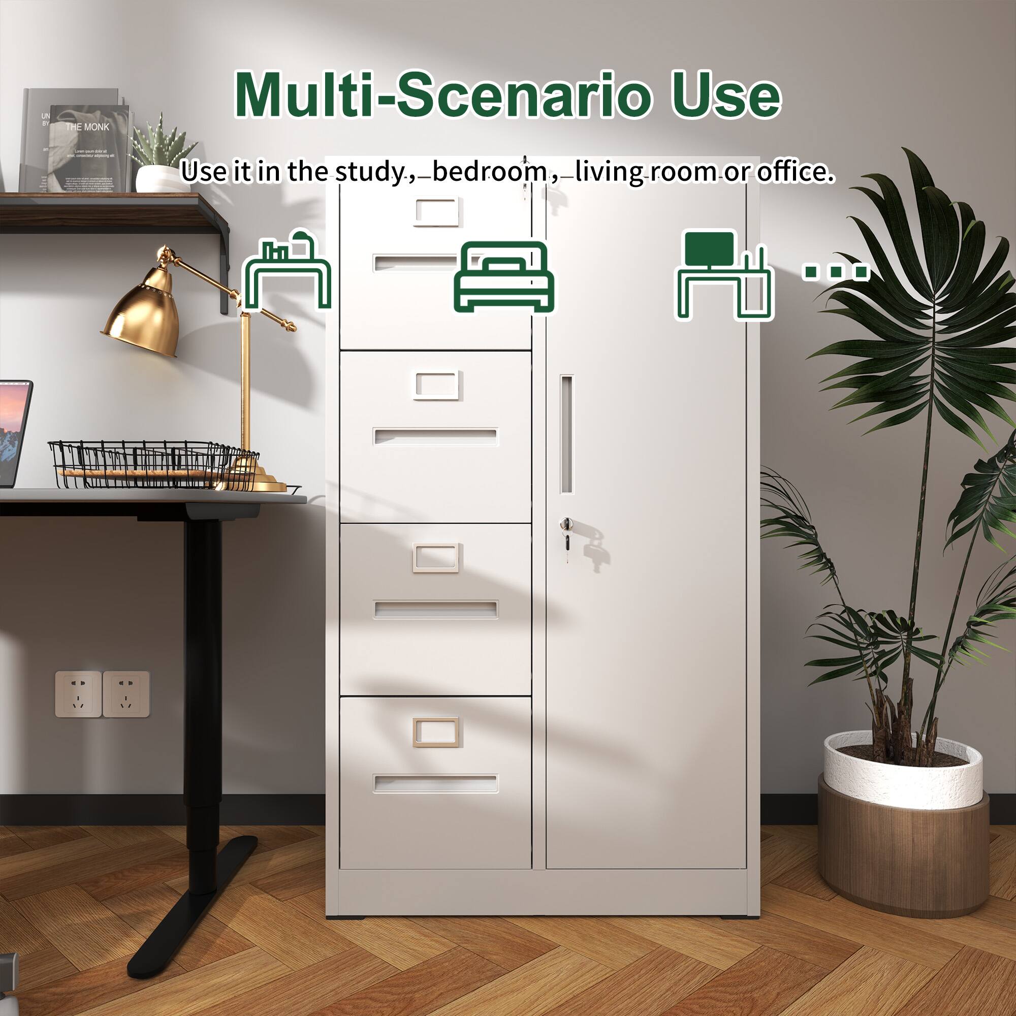 Multi-Scenario Use

Use it in the study, bedroom, living room, or office.