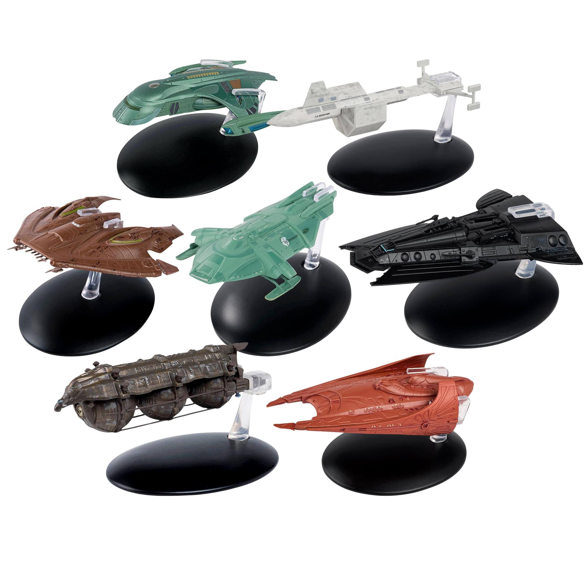 Alt View 5. Eaglemoss - Eaglemoss Star Trek Starship Replica Set of 50 Brand New Original Packaging.
