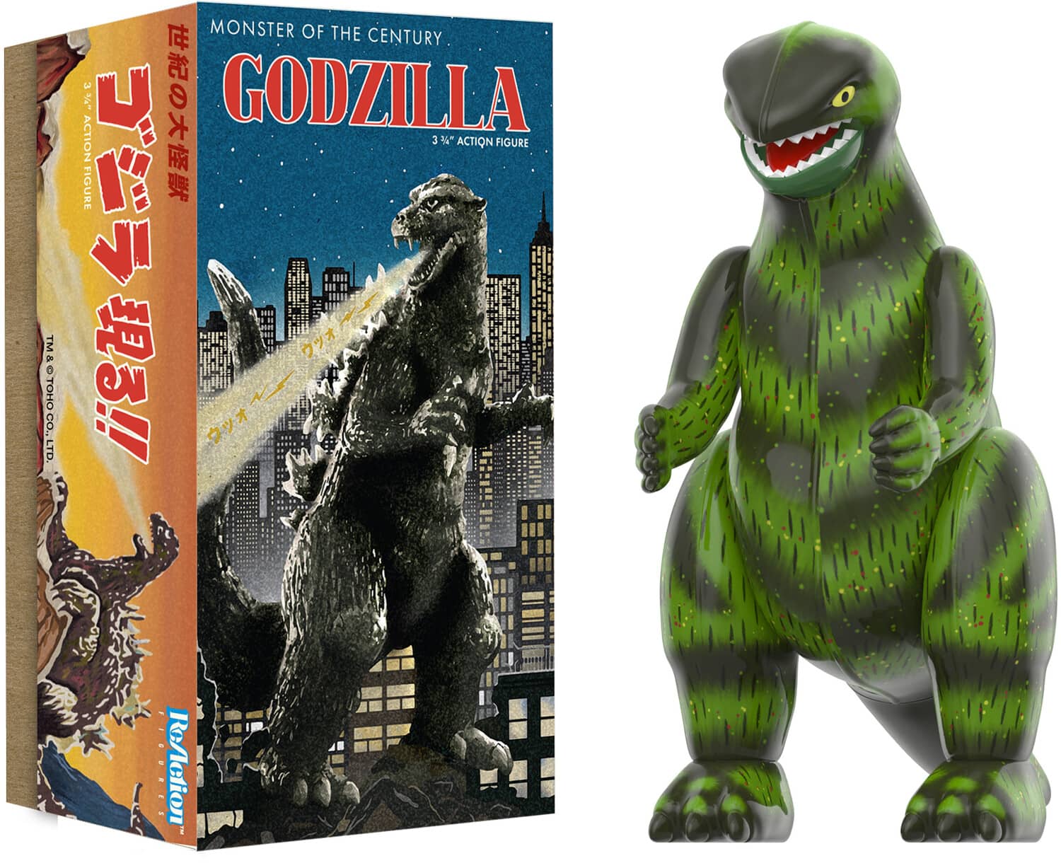Super7 Toho ReAction Wv1 Godzilla (Marusan Tin) COLLECTIBLES