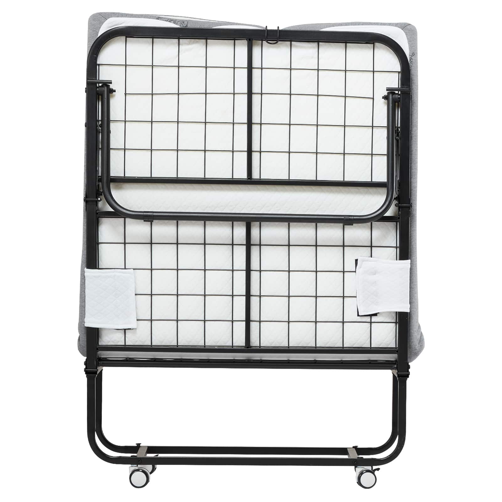 VEVOR Rollaway Bed, 31 in x 75 in Folding Bed with 4 in Mattress