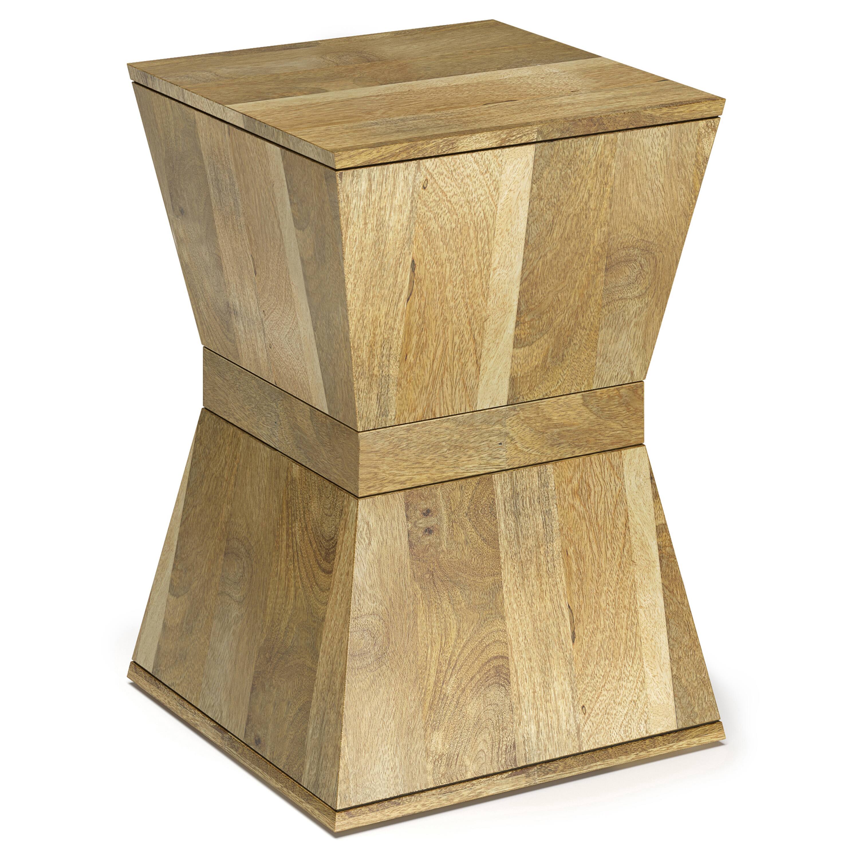 Angle. Simpli Home - Westfield Side Table - Natural.