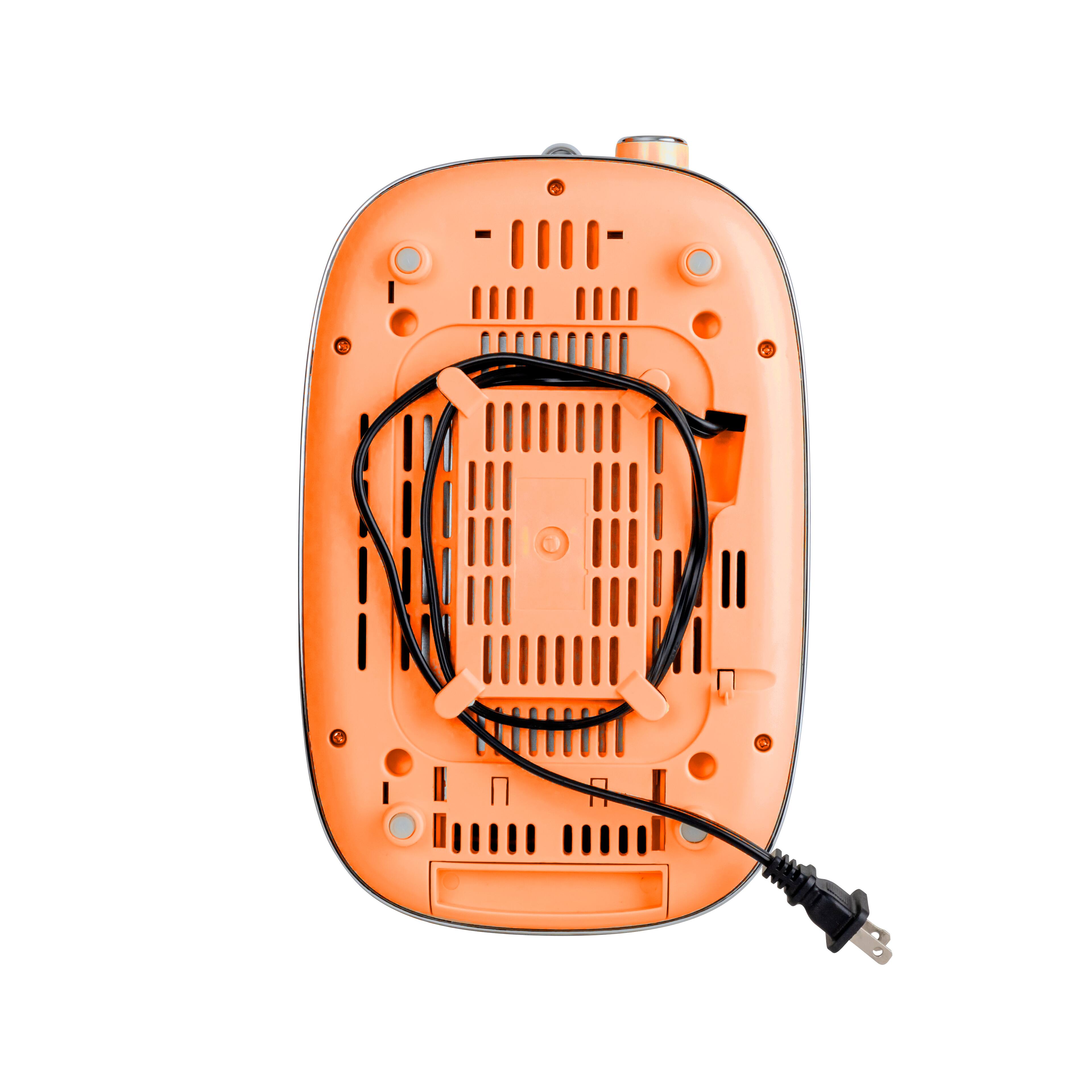 Left. Nostalgia - Nostalgia Classic Retro 2-Slice Toaster, Orange - Orange.