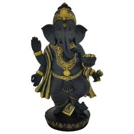 FC Design - 10.75"H Ganesh with Mushak Figurine Statue Office Desk Tabletop Home Decor Gift - Multi-Color