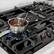 Left. Bosch - 800 Series 30" Built-In Gas Cooktop with 4 burners - Black.
