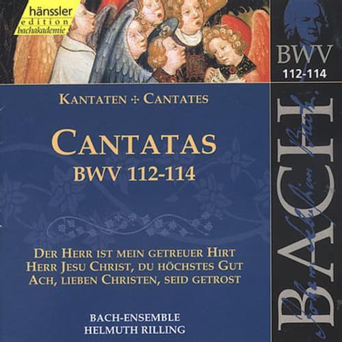 Helmuth Rilling - Sacred Cantatas BWV 112-114  - COMPACT DISCS