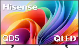 Hisense - 55" Class QD5 Hi-QLED Series 4K UHD Smart Roku TV (2026)