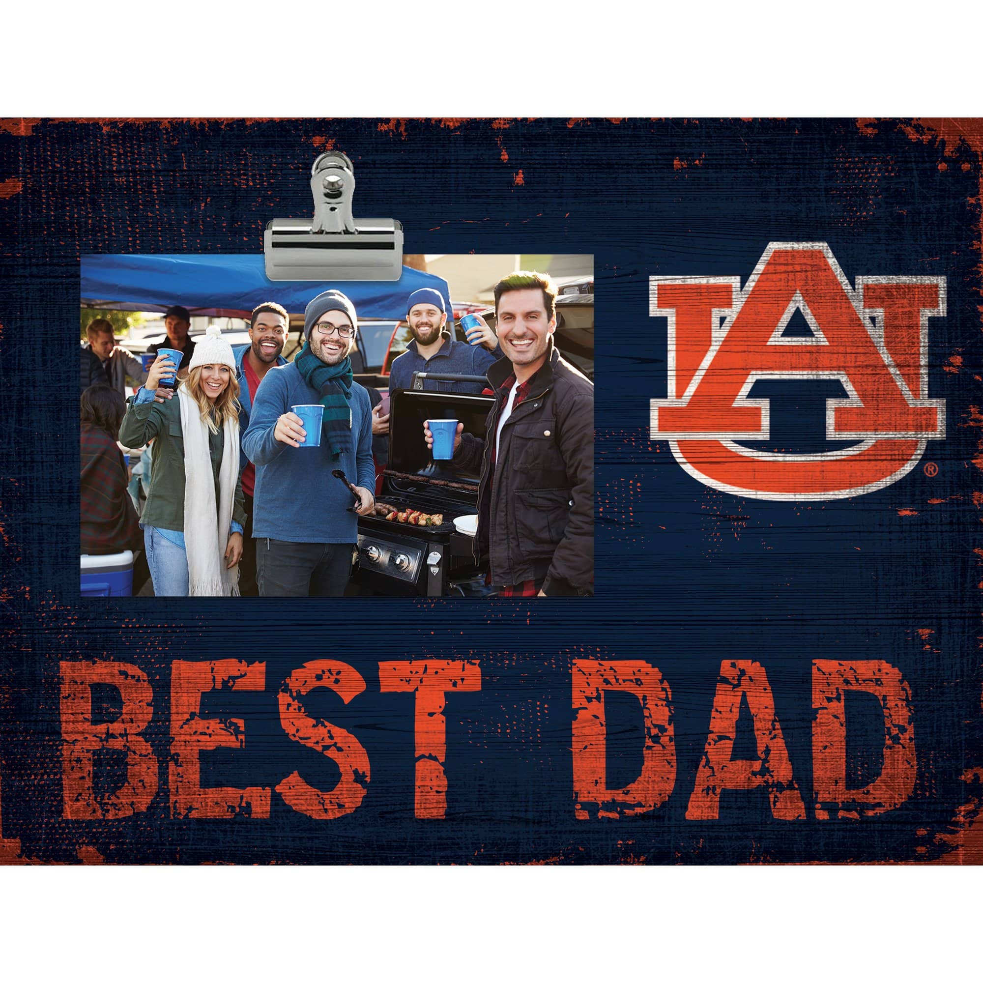 Fan Creations - Auburn Tigers 8'' x 10.5'' Best Dad Clip Frame - Multicolor price history on PriceWatchPro