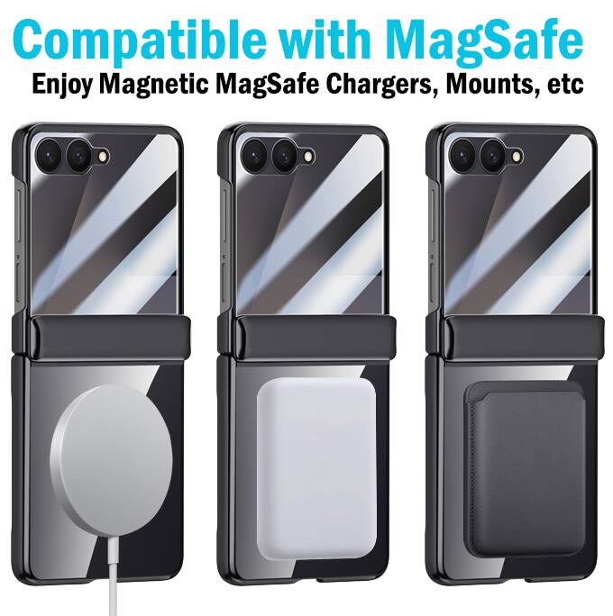Compatible with MagSafe  
Enjoy Magnetic MagSafe Chargers, Mounts, etc