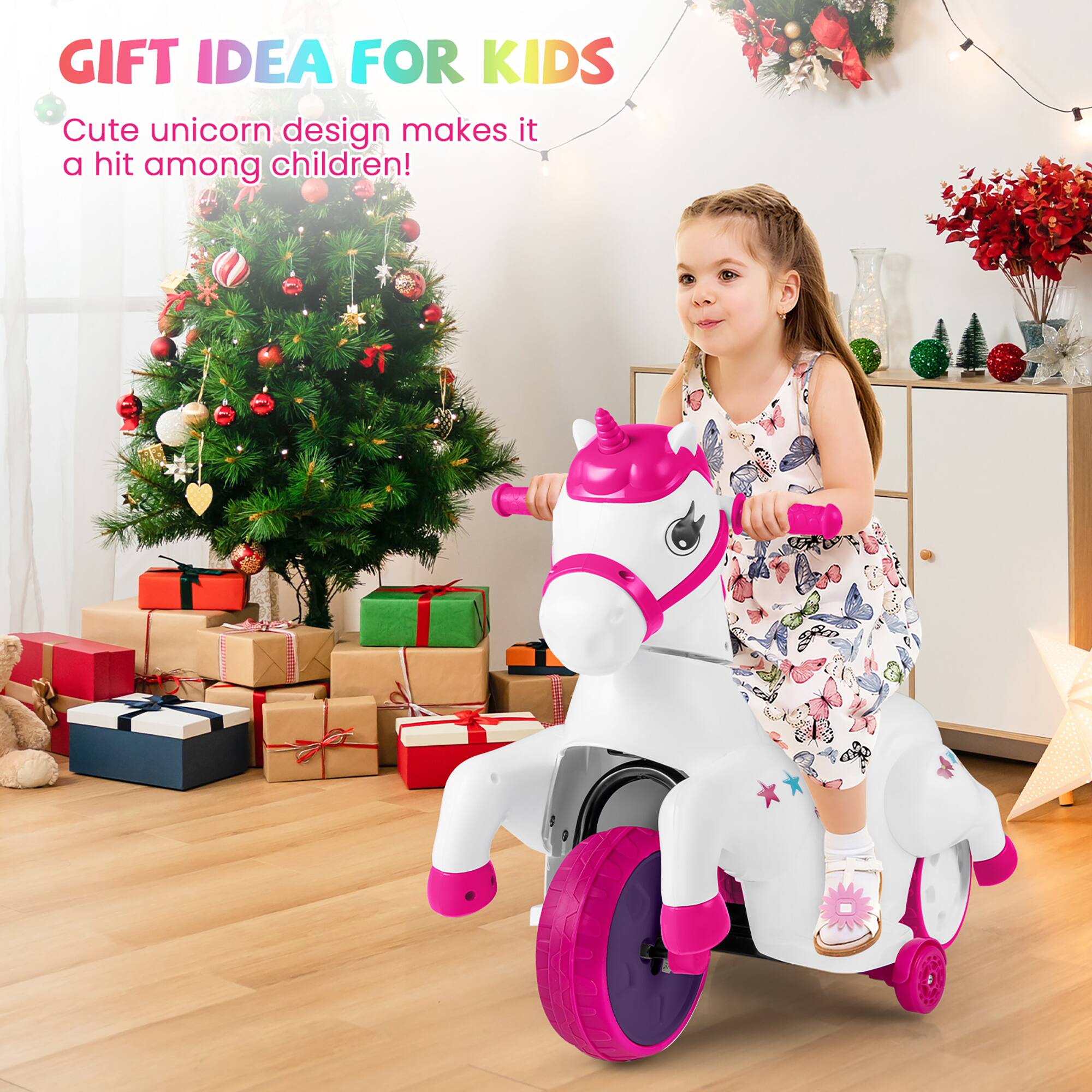 GIFT IDEA FOR KIDS

Cute unicorn design makes it a hit among children!