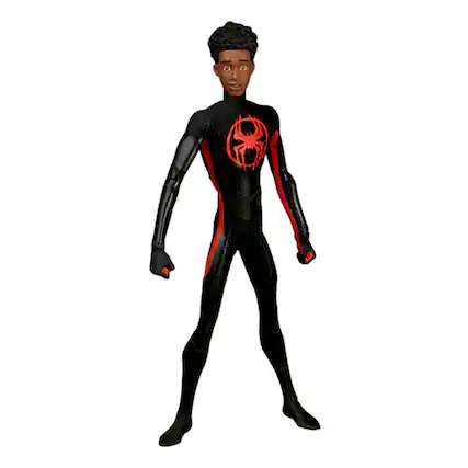 Front. Marvel - Marvel One:12 Collective Spider-Man Miles Morales Action Figure - Red.