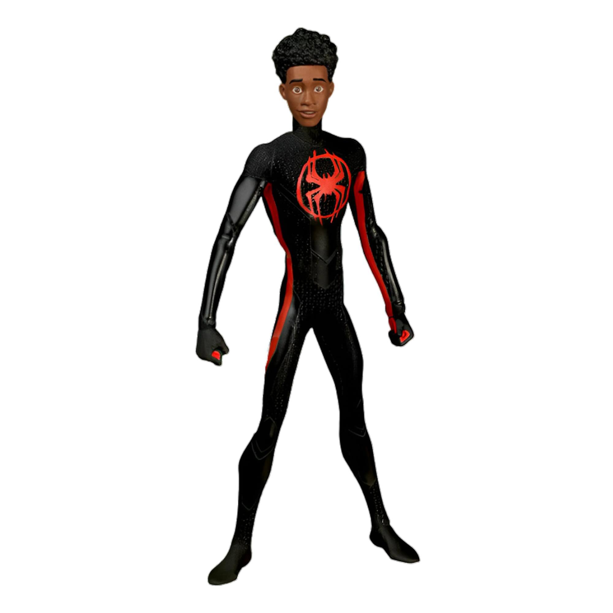 Front. Marvel - Marvel One:12 Collective Spider-Man Miles Morales Action Figure - Red.