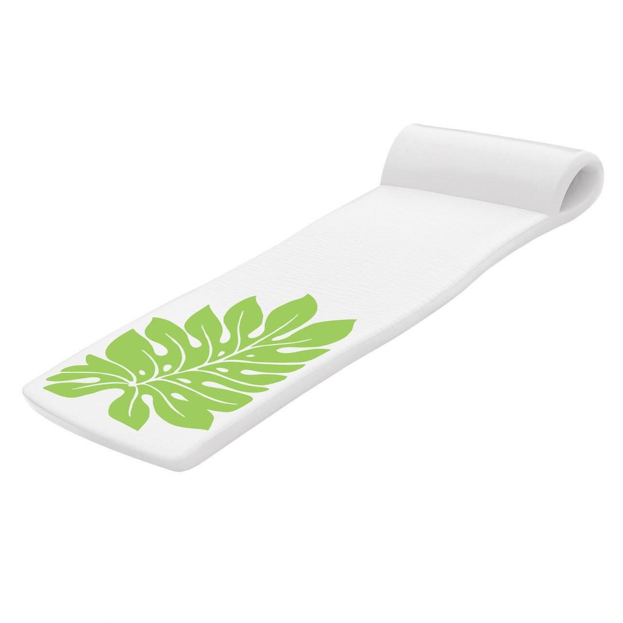 "TRC Recreation - Sunsation 1.75"" Thick Foam Lounger Raft Pool Float - Green Leaf" price history on PriceWatchPro
