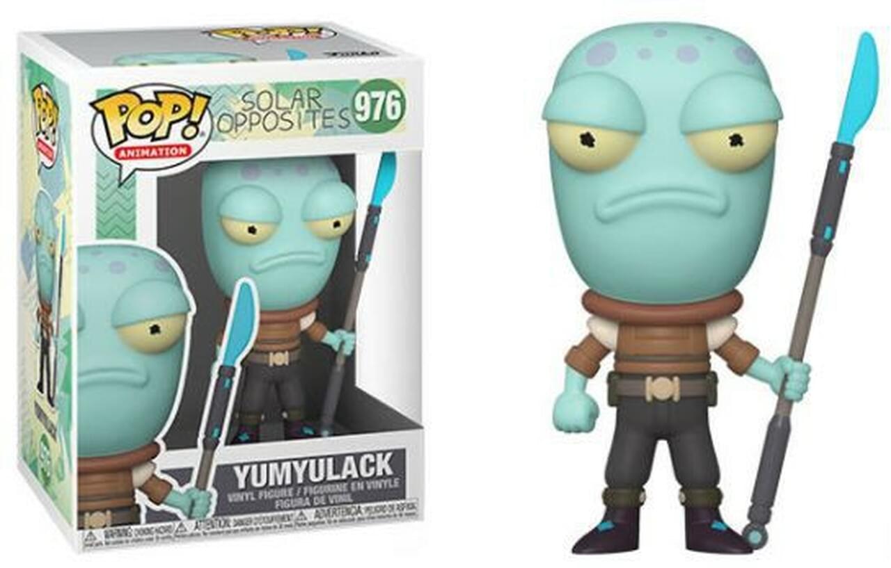 SOLAR OPPOSITES  
976  
POP! ANIMATION  

YUMYLACK  
VINYL FIGURINE EN VINYLE  
FIGURA DE VINIL  
FIGURA DE VINIL