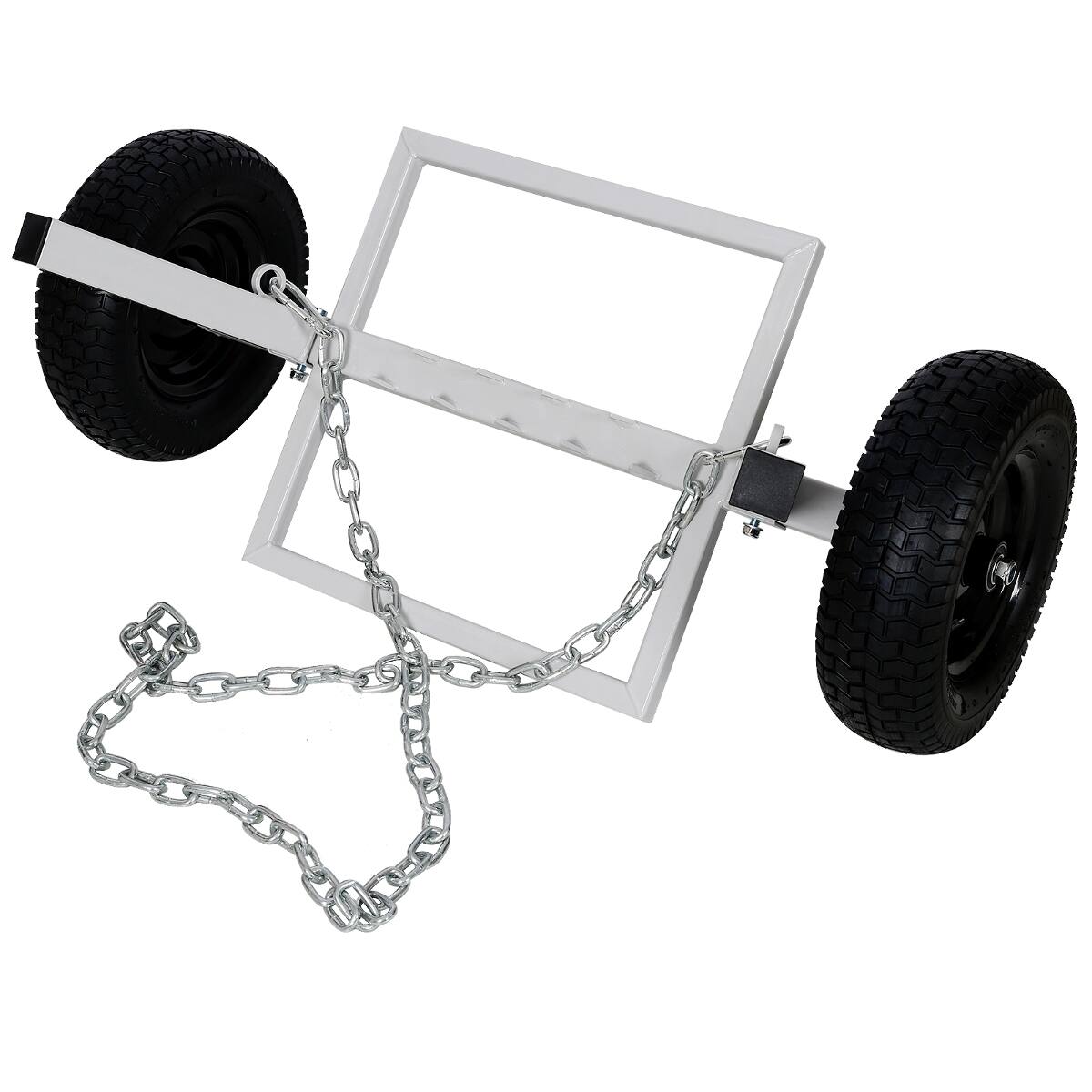 Alt View 2. Ropilly - Ropilly Heavy Duty Log Dolly with Steel Construction and 1100 lb Capacity - Blue.