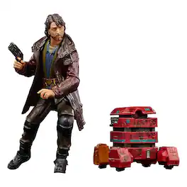 Hasbro - Star Wars Black Series Exclusive 6 Inch Figure 2-Pack | Cassian Andor & B2EMO - Red