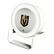 Front. Keyscaper - Vegas Golden Knights Linen Print Nightlight Charger & Bluetooth Speaker - White.