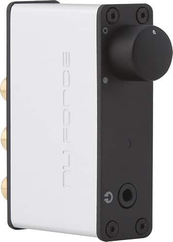 Angle Standard. NuForce - Icon uDAC-2 USB Audio Receiver and Digital-to-Analog Converter - Silver.