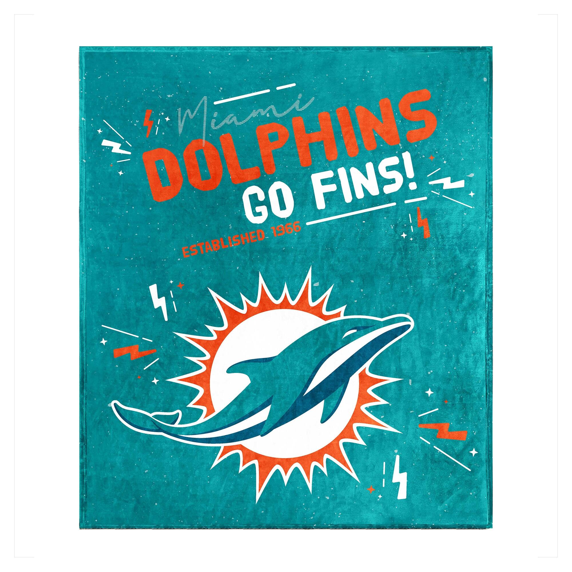 Miami DOLPHINS  
GO FINS!  
ESTABLISHED 1966