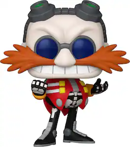 Funko - POP! Games: Sonic - Dr. Eggman as Skeleton - COLLECTIBLES - Multicolor