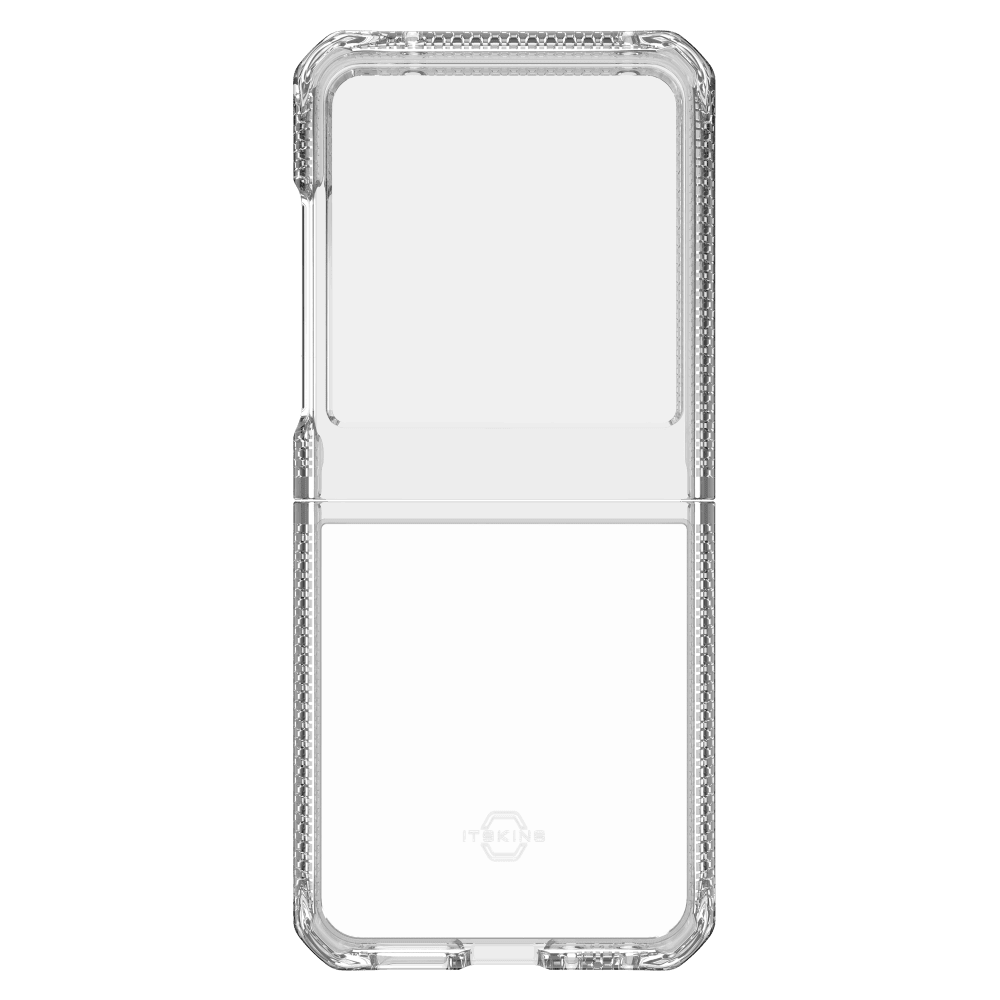 Alt View 3. Itskins - ITSKINS Hybrid_R Series Case for Motorola Razr (2024) - Clear - Clear.