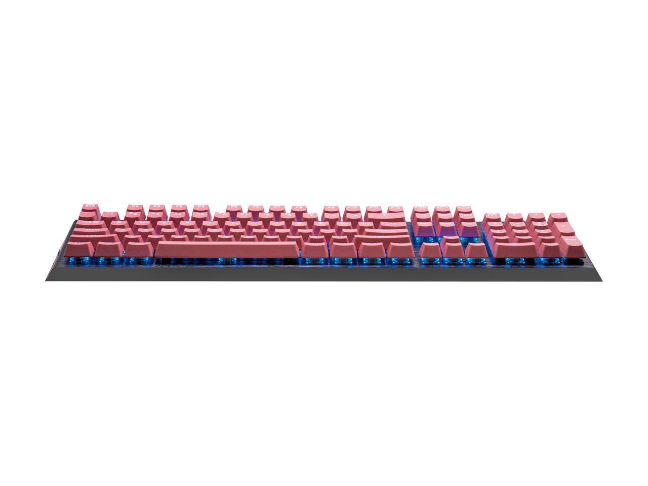 Alt View 4. Cooler Master - COOLER MASTER KC-NPDSF1-US PBT Doubleshot Backlit Keycap Upgrade Set Sakura Pink for Mechanical Keyboards - Sakura Pink.