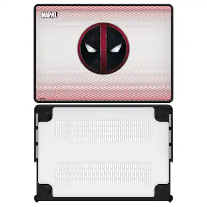 Front. Keyscaper - Marvel Grid Laptop Case - Apple MacBook Pro (13-inch, 2020) - Deadpool.
