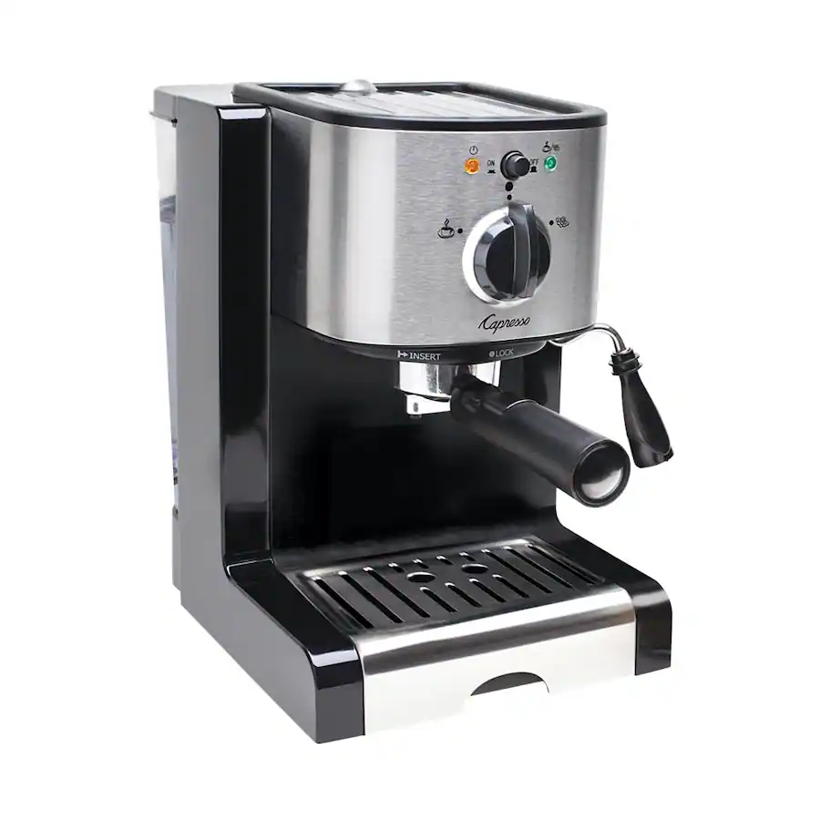 Capresso EC100 Espresso Machine with 15 bars of pressure, Milk Frother ...