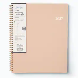 Blue Sky - 2027 Weekly & Monthly Planner, 8.5"x11", Enterprise Blush Pink