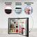RECESSED HANDLE
MANUAL DEFROST
WIRE BOTTLE RACK
