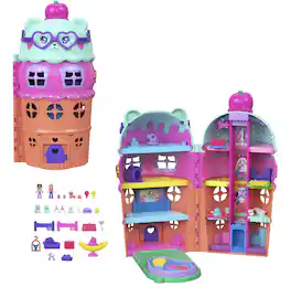 Mattel - Polly Pocket Gelato House Large Playset - Collectibles - Multicolor