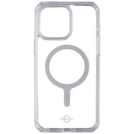 Itskins - Hybrid_R Series Case for MagSafe for iPhone 15 Pro Max - Clear