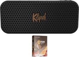 Klipsch - KLIPSCH-NASHVILLE Portable Bluetooth Speaker with Broadcast Mode and a 3 Year Amber Protection Plan (2023) - Black