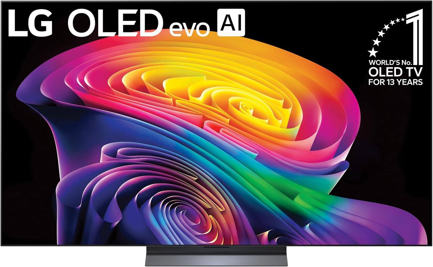 LG OLED evo AI  
WORLD'S No. 1 OLED TV FOR 13 YEARS