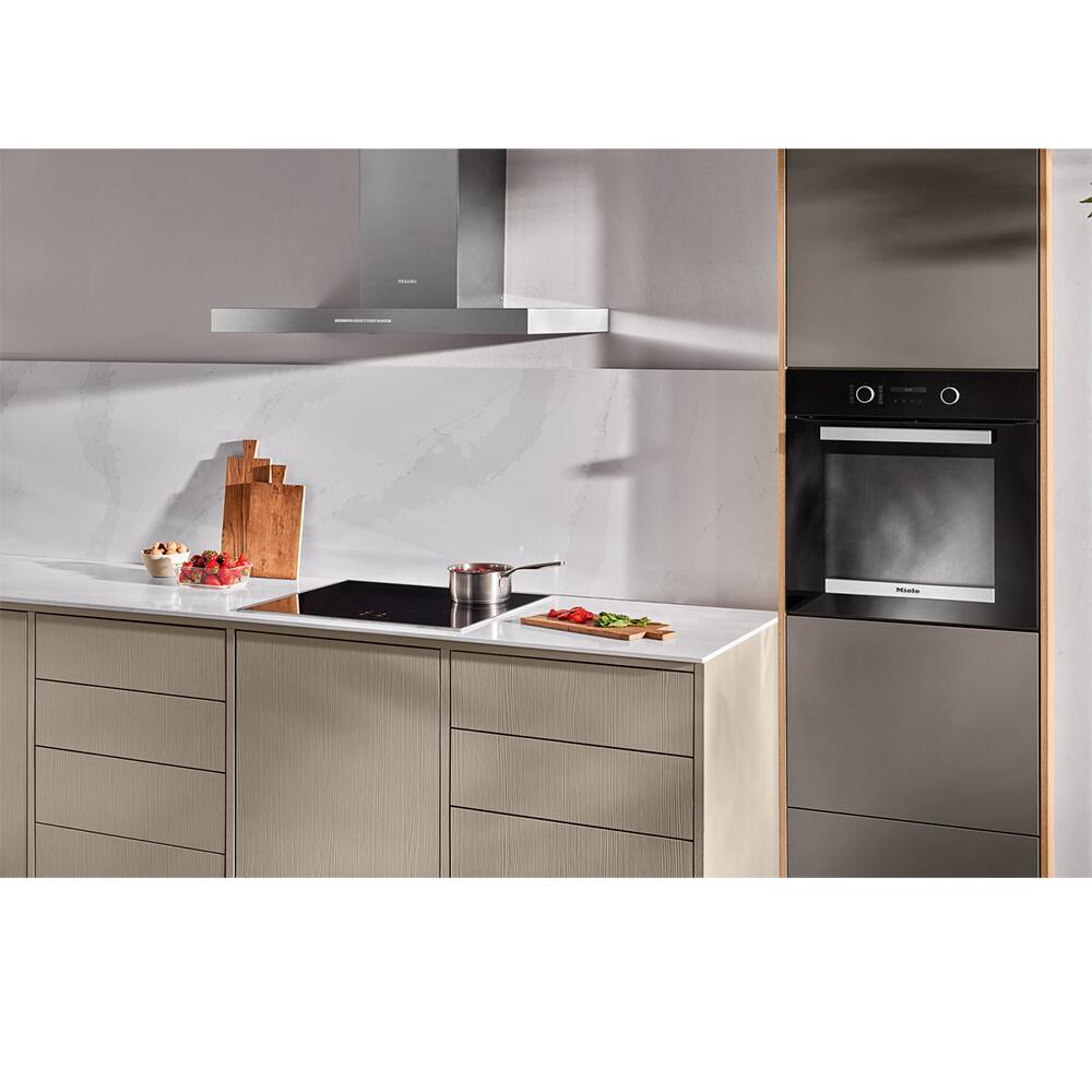 Alt View 3. Miele - DAP 1927 36" Wall Hood - Stainless.