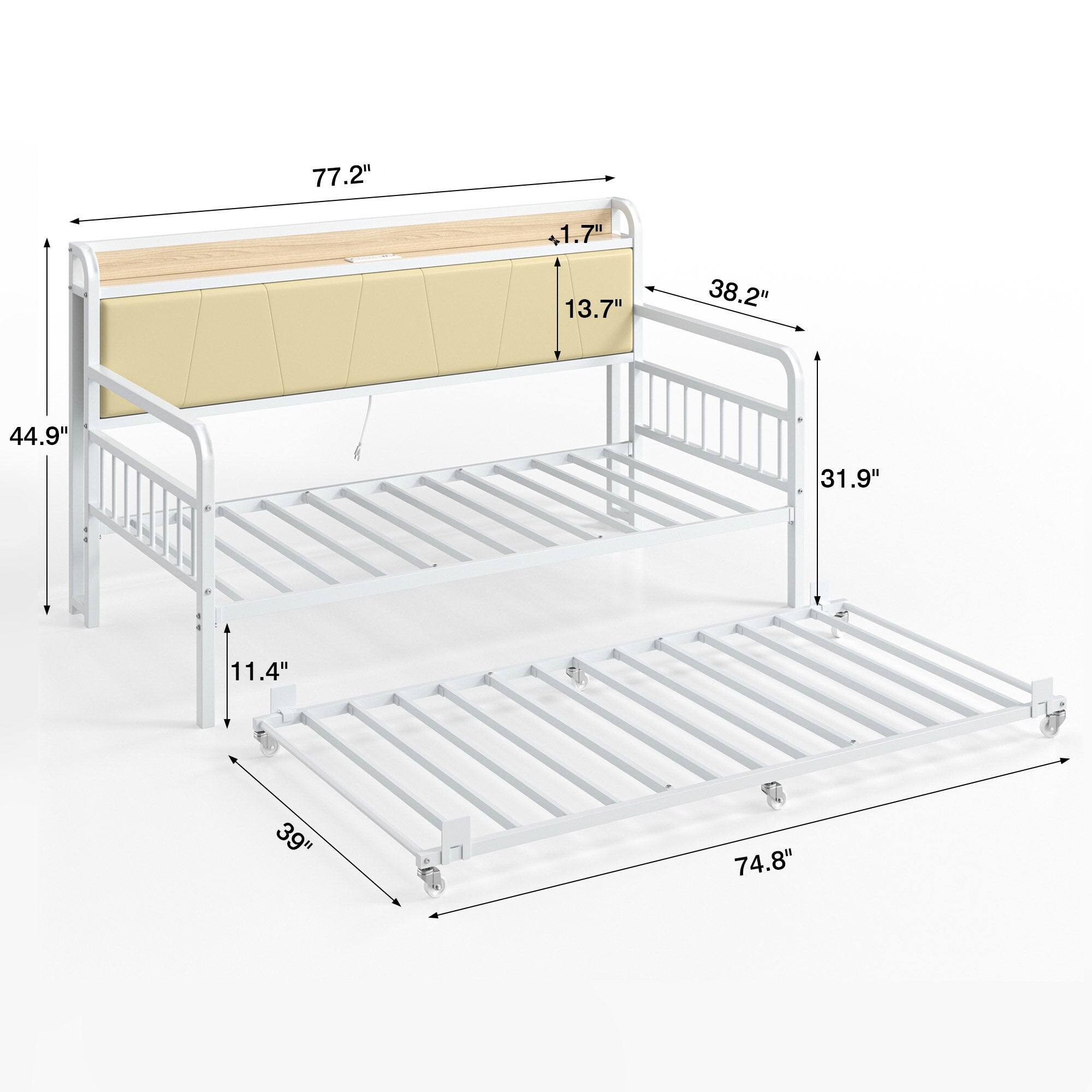 77.2"  
44.9"  
38.2"  
31.9"  
74.8"  
13.7"  
11.4"  
1.7"