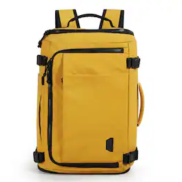 Bagsmart - Blast 28L Travel Backpack fit 17 Inch Laptop Backpack with USB Port for Airplane Travel - Yellow