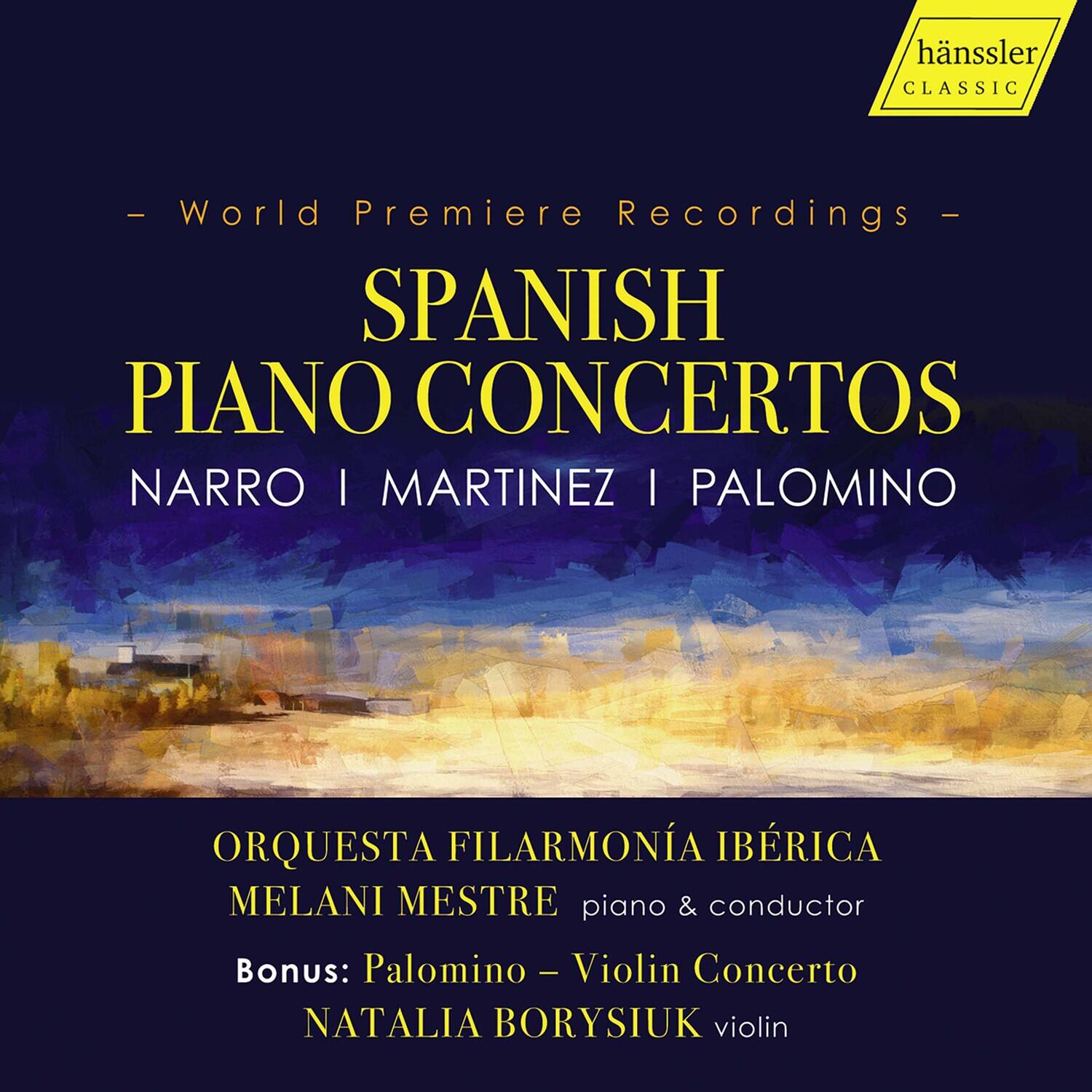 Mestre Borysiuk Orqeusta Filarmonia Iberica - Spanish Piano Concertos   - COMPACT DISCS [CD] price history on PriceWatchPro
