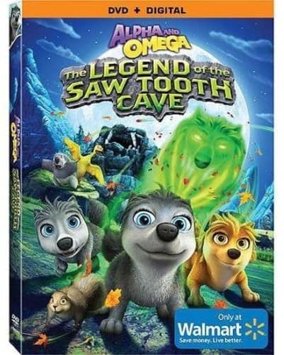Front. Alpha and Omega: The Legend of the Saw Tooth Cave   - DVD.