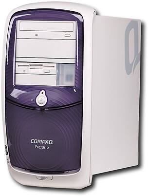 Angle Standard. Compaq - Presario Computer with AMD Duron™ 700MHz Processor and CD-ROM Drive.
