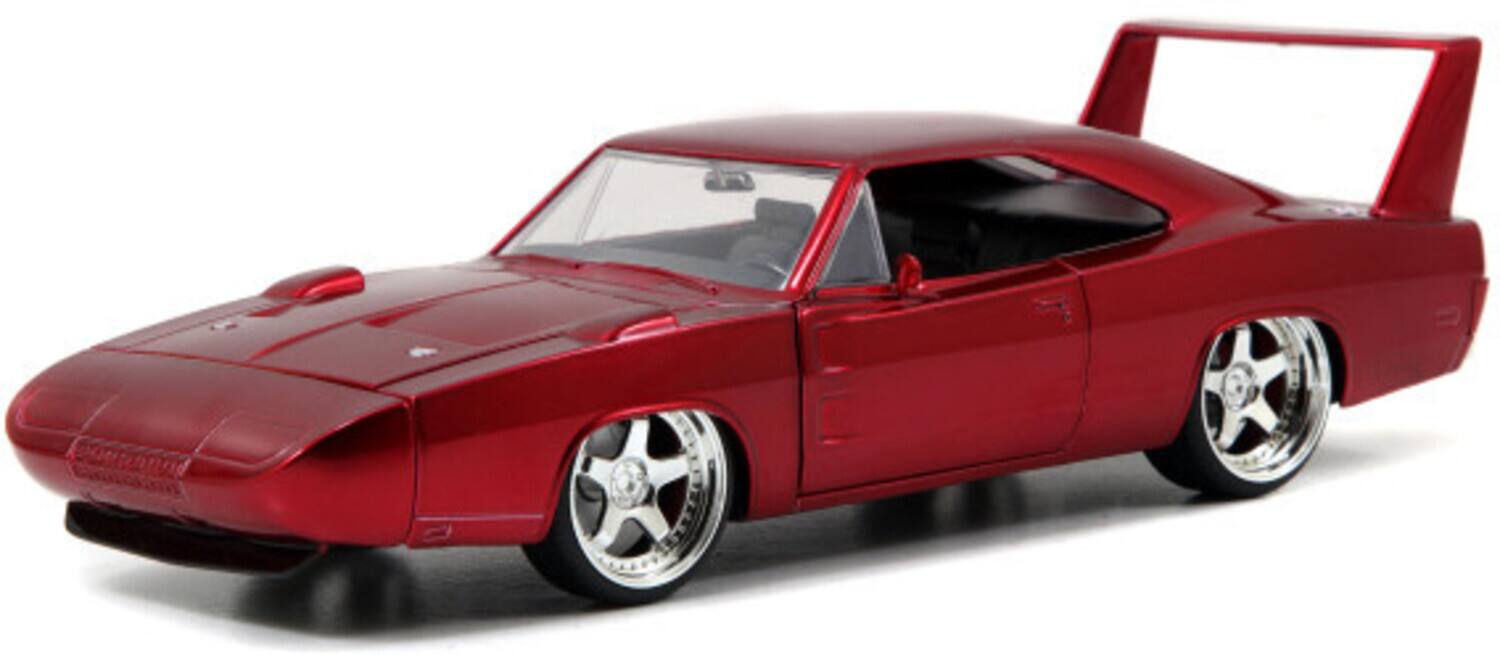 Front. Jada Toys - Jada Toys - 1:24 Fast & Furious 6 - Dom's Dodge Charger Daytona   - Collectibles - Multicolor.