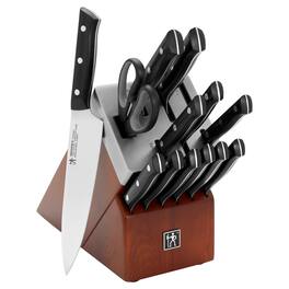 Henckels - Dynamic 14-pc Self-Sharpening Knife Block Set - Brown