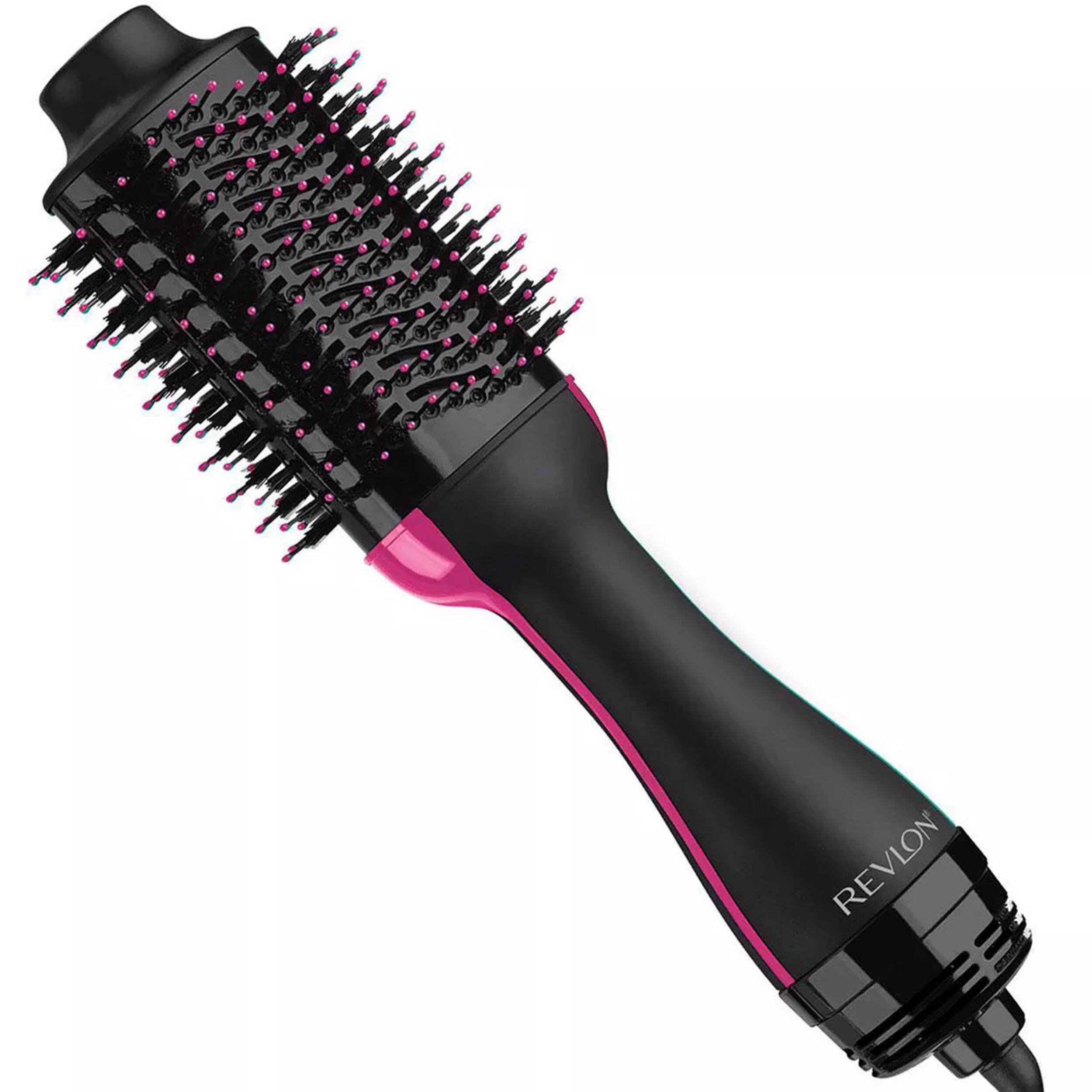 Front. Revlon - Revlon One Step Hair Dryer and Volumizer - Pink.