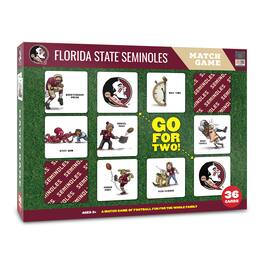 YouTheFan - Florida State Seminoles Licensed Memory Match Game - Multicolor