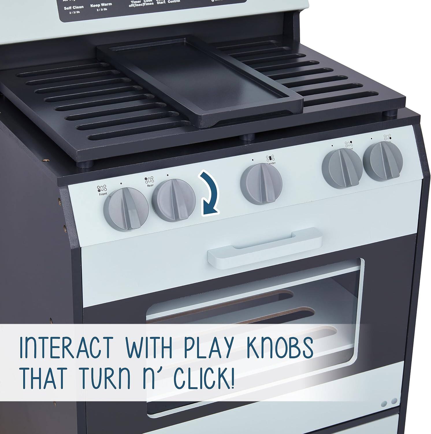 I Keep Warm Self Clean Timer Timelines Start Control INTERACT WITH PLAY KNOBS THAT TURN n' CLICK!
