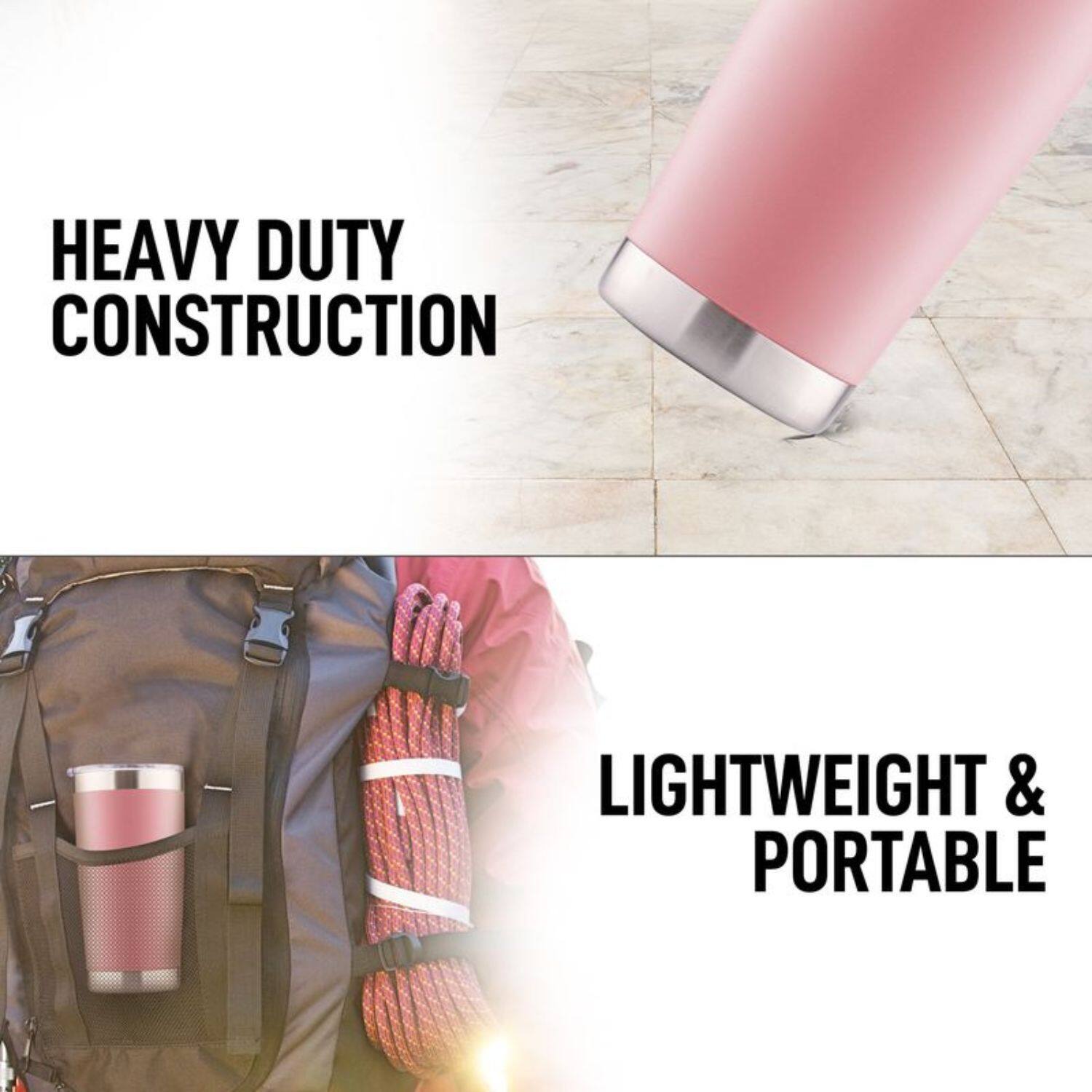 HEAVY DUTY CONSTRUCTION

LIGHTWEIGHT & PORTABLE